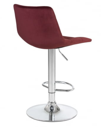 Стул барный DOBRIN TAILOR (винный велюр (MJ9-35)) 2 шт_3
