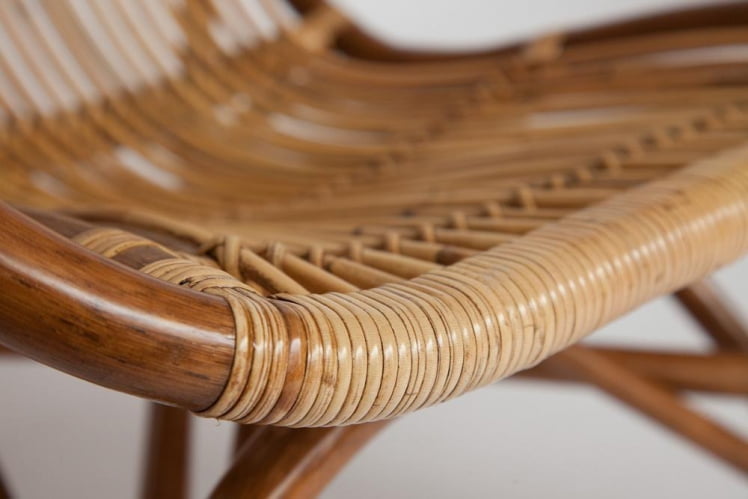 Кресло Secret De Maison Andersen (mod. 01 5085/1-1) натуральный ротанг, 67х98х81см, светлый мед/матовый_5