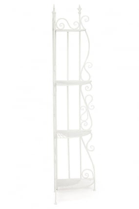 Этажерка угловая Secret De Maison 001 стальной сплав, 50х35х160см, butter white_0