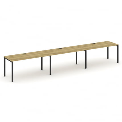 Рабочая станция на 3 места CONCEPT CN.ORS-008 Дуб Винченцо Антрацит_0