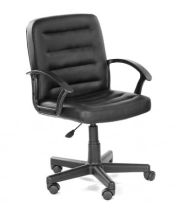 Кресло ЧИП 192 Ультра кож.зам. Серый_0