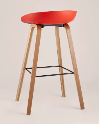 Барный стул Libra Красный_4