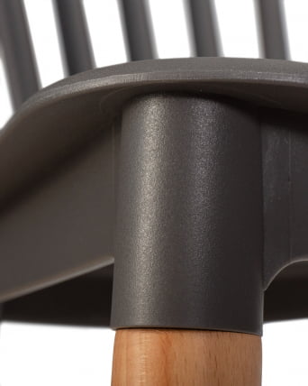 Стул обеденный ДОБРИН ТХЕО ножки светлый бук темно-серый ГР-04 / DOBRIN THEO GR-04_7