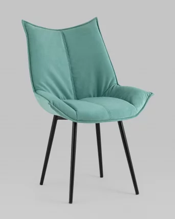 Стул обеденный Осло велюр Мятный_1