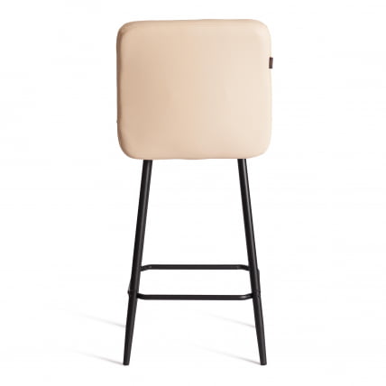 Полубарный стул Medeo/Медео экокожа , бежевый, 42х56х102 см_3