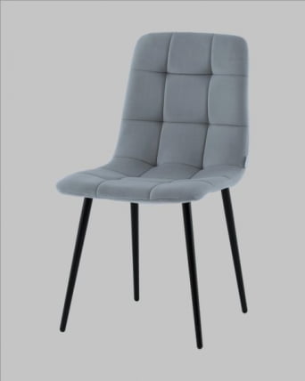 Стул Одди НЕВ велюр серый / NEW_2