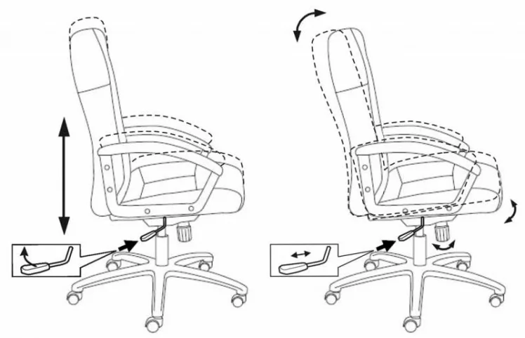 Кресло руководителя Бюрократ T-9908AXSN/F9_5