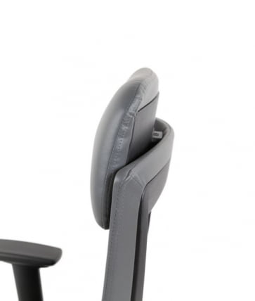 Офисное кресло CHAIRMAN 500 LUX экокожа Серый_14