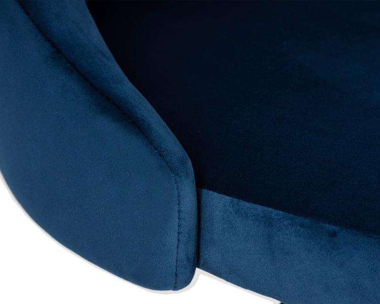 Стул барный DOBRIN JOSEPH BLACK (синий велюр (MJ9-117))_6