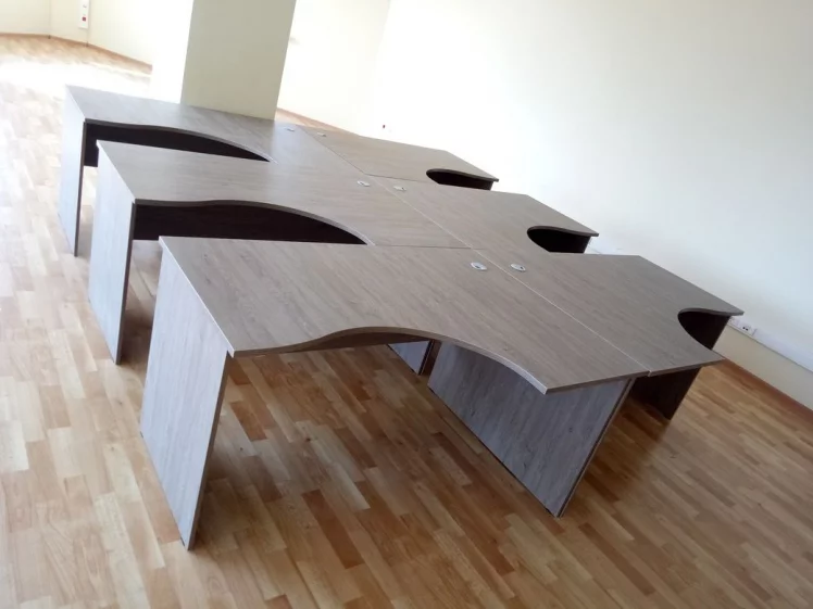 Стол угловой Twin 12.11.14Л Дуб Верцаска_2