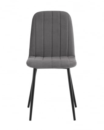 Стул Easy велюр темно-серый 4 шт. комплект_2