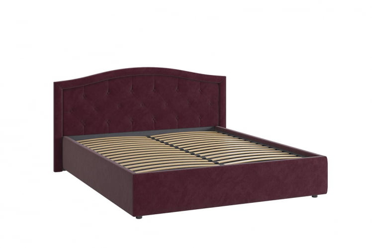 Кровать 1.6 Верона-2 KM1.6-01.2.2082 Бордо_1
