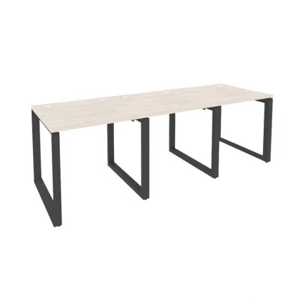 Рабочая станция на О-образном м/к ONIX O.MO-RS-3.0.8 Денвер Светлый/Антрацит_0