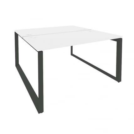 Рабочая станция на О-образном м/к ONIX O.MO-D.RS-2.3.7 Белый Бриллиант/Антрацит_0