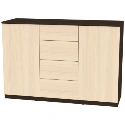 Комод K-93x135x45-1-PO(Венге-ДМ)_0