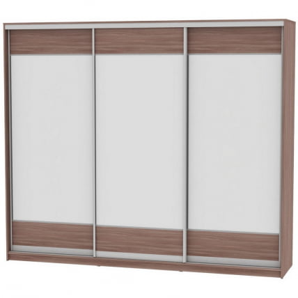 Шкаф-купе B-220х270х60-2(ЯШТ-D8D8D8)_0