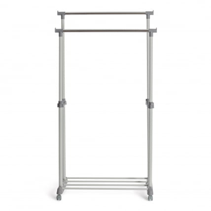 Вешалка JET металл, пластик, 86*44*166 см, темно-серый/светло-серый/хром_3