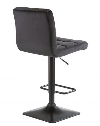 Стул барный DOBRIN DOMINIC Черный велюр MJ9-101_3