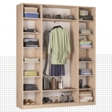 Шкаф распашный R-230х180х45-1-TR-M(ЯШС)_1