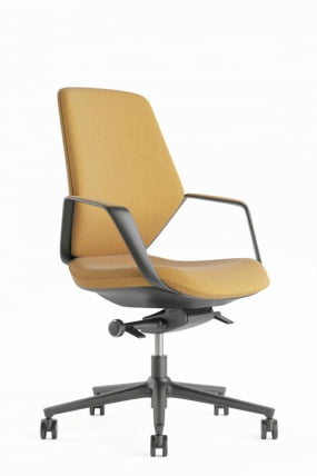 Кресло Дэвос-М СТАР-C-М Коричневый/Металл Черный / Davos-M STAR-C-M_0