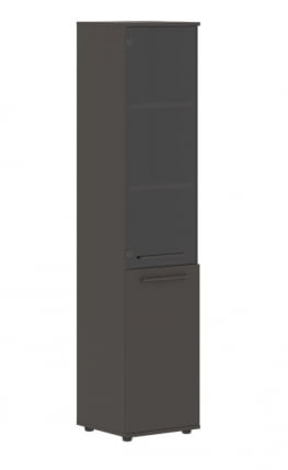 Шкаф-колонка комбинированная левая ЕДИС ЕХCС 42.2 Л Мокко Мокко Мокко / EDIS EHCS L_0