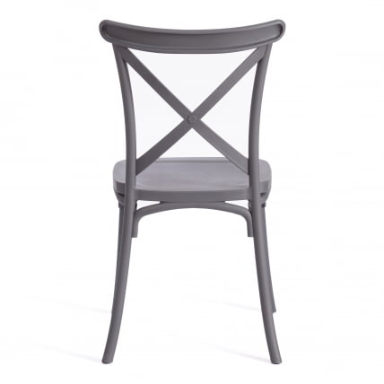 Стул CROSS (mod. PL24) пластик, 48 х 58 х 89 см, Dark-grey (темно-cерый) 15537_3