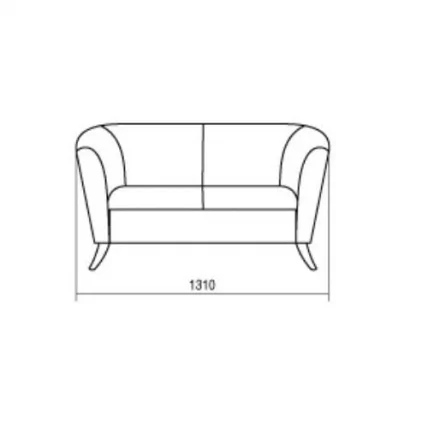 Диван двухместный Карр 2Д Art-vision 115_1