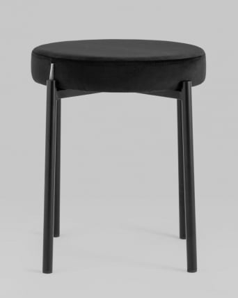 Табурет Рио велюр Черный_3