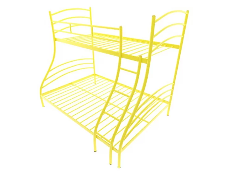Кровать двухъярусная Глория 1200х1900 Желтый_0