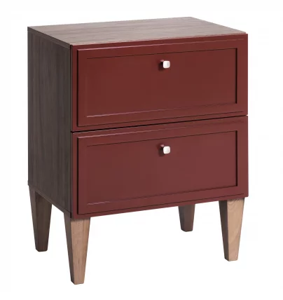 Тумба прикроватная Norton кармин Norton (ТП) Кармин_0