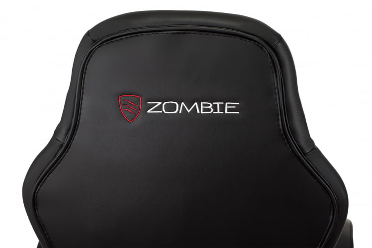 Кресло игровое Зомбие Дефендер Черный/красный / Zombie Defender_5