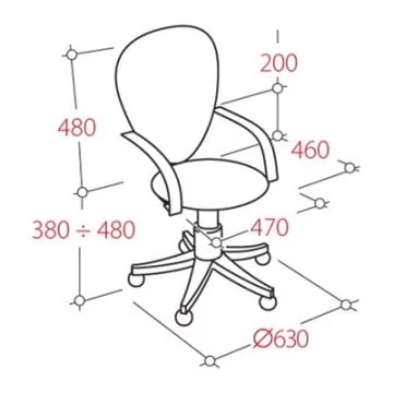 Кресло офисное UA_Prestige 501766 Серый_2