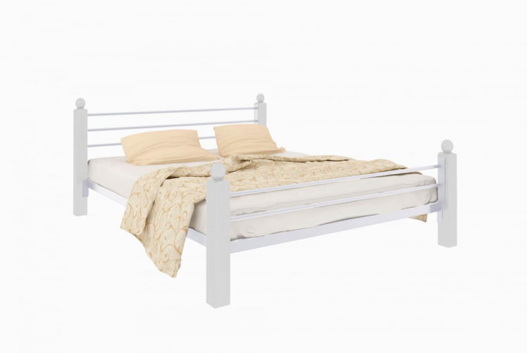 Кровать Милана Lux plus 1600х1900 Белая_0