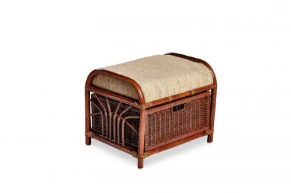 Пуф с 1 выдвижным ящиком 12/20 орех матовый_0