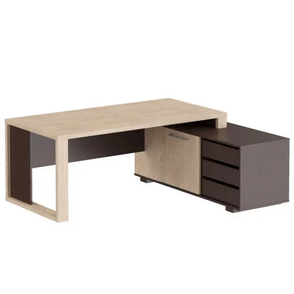 Стол руководителя ACT 1916 R Дуб Девон_0