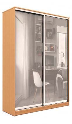 Шкаф-купе Хит-24-17-55 Бук бавария светлый_1