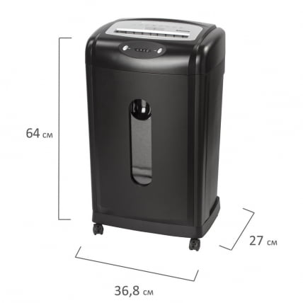 Уничтожитель (шредер) BRAUBERG S18-S 2 уровень секретности_9