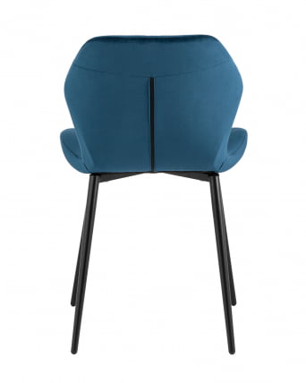 Стул Эдвин велюр синий 4 шт_4