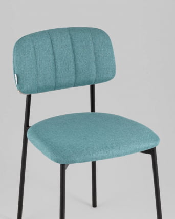 Стул Майло рогожка мятный_6