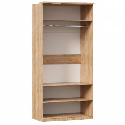 Шкаф двухстворчатый с зеркалами Фиджи ЛД 659.238.000 Дуб Золотой_2