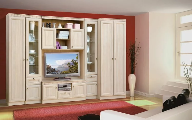 Шкаф для одежды Инна 609  Денвер светлый_4