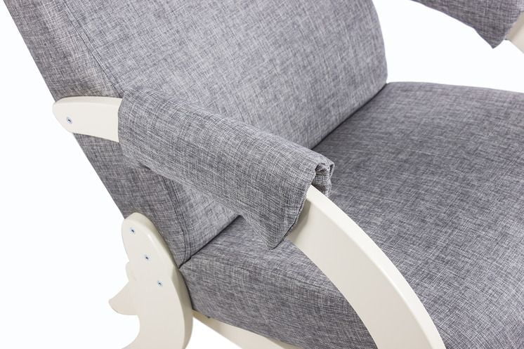 Кресло-качалка Модель 68 М (Сливочный/Verona Denim Blue)_4