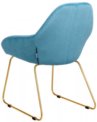 Стул Kent (С) Блю/Линк Золото_1