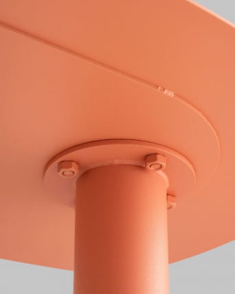 Журнальный столик Eanna L металл коралловый_10