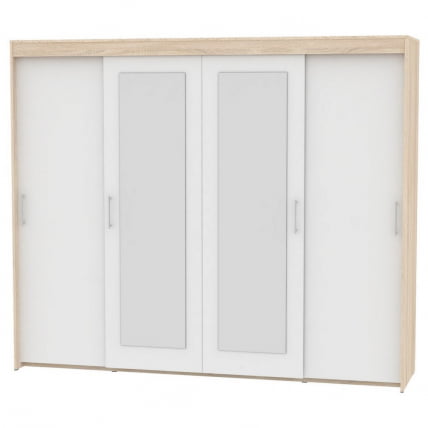 Шкаф-купе Т-5-198х235х60-М(ДСС-Белый-2) / T-5-198х235х60-M(ДСС-Белый-2)_0