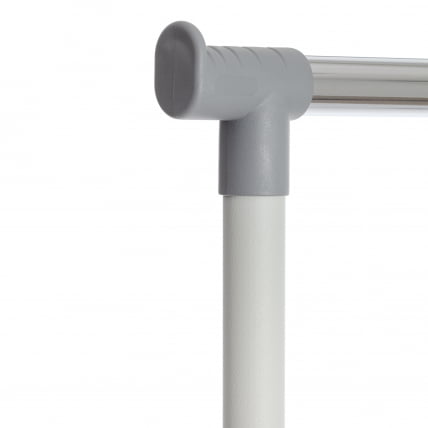 Вешалка JET металл, пластик, 86*44*166 см, темно-серый/светло-серый/хром_5