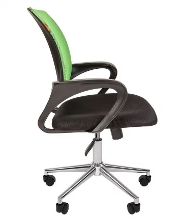 Кресло оператора CHAIRMAN 696 Chrome Светло-зеленый_2