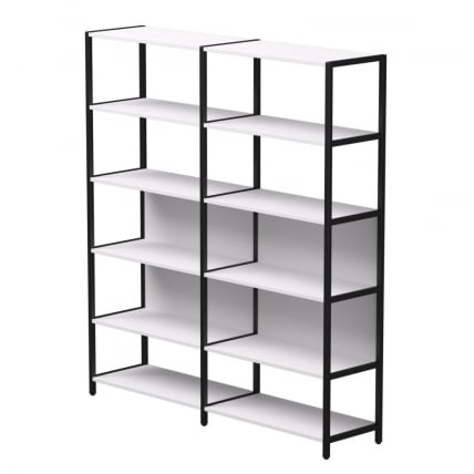 Набор стеллажных систем Everprof EVO №6 Белый Черный_0