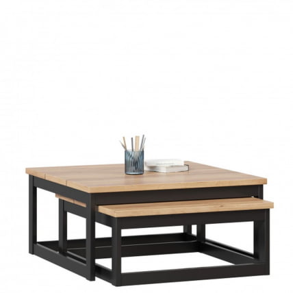 Столы журнальные комплект Техно 16 Дуб Золотой_1