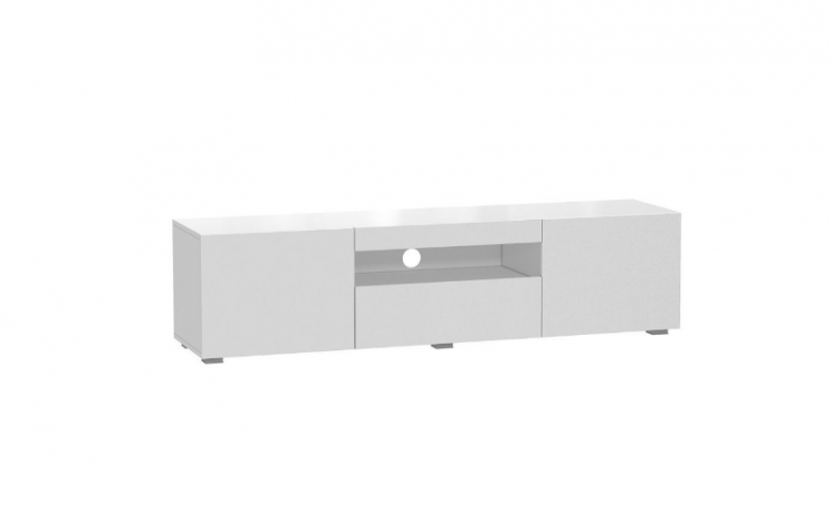 Тумба ТВ 1500 Бруклин ЛД.685.010.000 Белый глянец_0